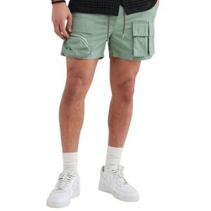 Urban Outfitters/Standard Cloth Olive Green Cargo Drawstring Shorts. Size Small.